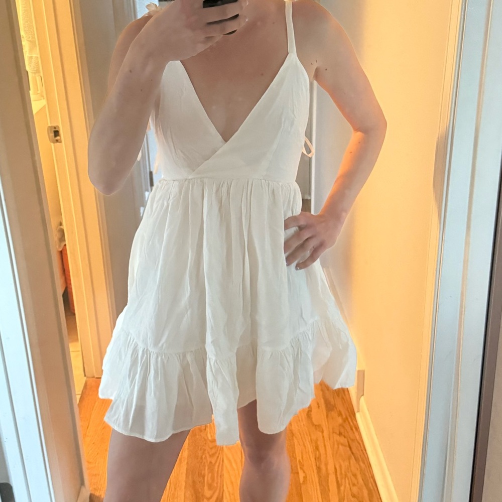 White Sundress Dress hello molly